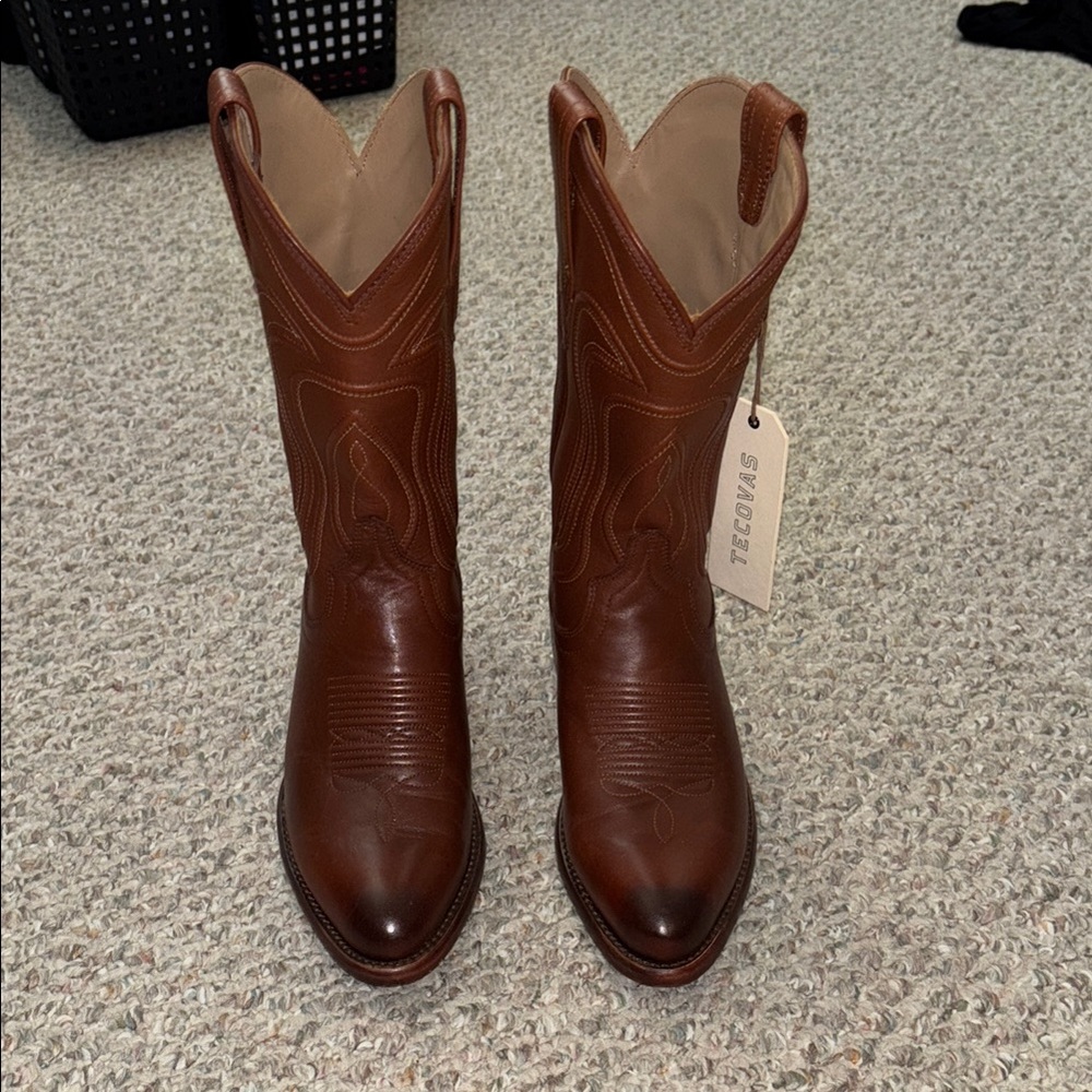 Tecovas Rich Brown Western Boots